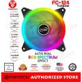 FANTECH FC-124 120mm Anti-Vibration RGB Modes CaseFan With Dual Side Illuminated No Ratings Yet. 