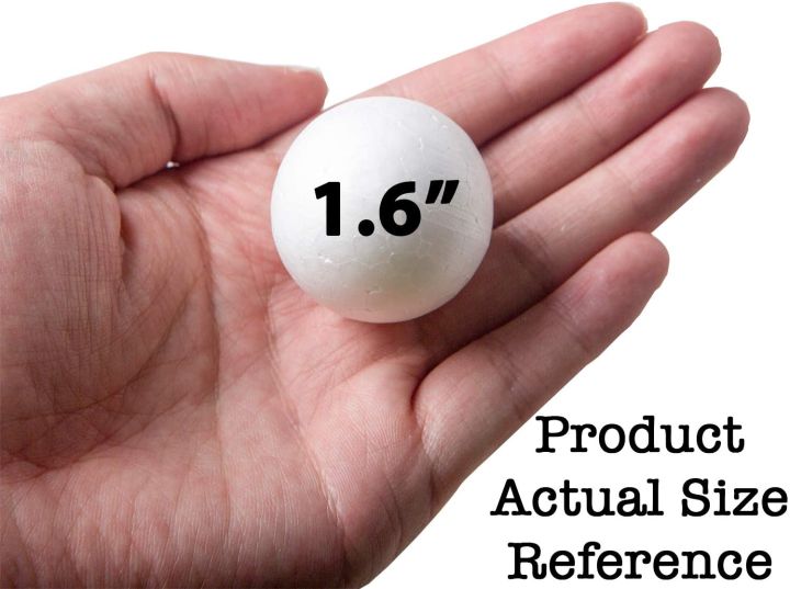 20ps%204%20Different%20sizes%208/1.2/1.6/2%20Inches%20White%20Craft%20Foam%20Balls,%20Foam%20Craft%20Balls,%20Foam%20Balls%20For%20Arts%20and%20Crafts,%20DIY%20Craft%20For%20Home,%20School%20Craft%20Project%20-%20Image%209