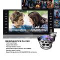 Car Audio MP5 DVD Player For Toyota Corolla 2 Din Touch Screen Android/IOS MirrorLink Bluetooth 7 Universal FM Microphone mp5.