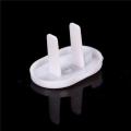 50Pcs Anti Electric Shock Plugs Protector Cover Cap Power Socket Electrical Outlet Baby Children Safety Guard Two holes.