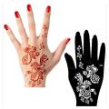 6 piece Arabian Design Mehendi sticker Large size.