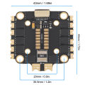 HAKRC 4 in 1 ESC 45A Electronic Speed Controller with Double Hole Spacing for FPV RC.