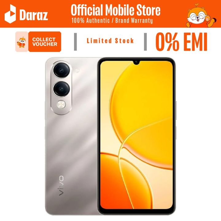 vivo Y04 4GB/128GB | 6.74” 90Hz | Side-mount Fingerprint | Official