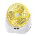 Joy Super, - AC/DC JY-1880 Professional Rechargeable fan lithium rechargeable mini table fan with LED light Oscillating Angle 45 Degrees. 