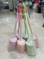 Toilet bowl cleaning set with soft bristle brush Toilet bowl brush and holder Bathroom cleaning brush.