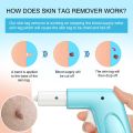 3 In 1 Auto Skin Tag Remover Painless Mole Wart Removal Kit Device Professional Verrugas Eliminar Face Care Beauty Tool Home Use. 