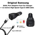 For Samsung Smart Phone Car Charger EP-LN920 (ORG Samsung Brand) 15W Samsung Dual USB Fast Car Charger For Samsung Galaxy S8 S9 S10 Plus A8s A60 Note 8 Note 9 A9 Star C9 C5 S8 Plus S9 Plus S10 Plus. 