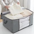 Clothing Bag for Home, Blanket Cover, Portable Wardrobe Clothing Bag Organizer, Large Cloth Bag.