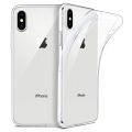 For Apple iPhone X/ Xs /Xs Max / XR Premium Silicone Case Crystal Clear Soft TPU Ultra-Thin Transparent Flexible Protective Mobile Phone Back Cover. 