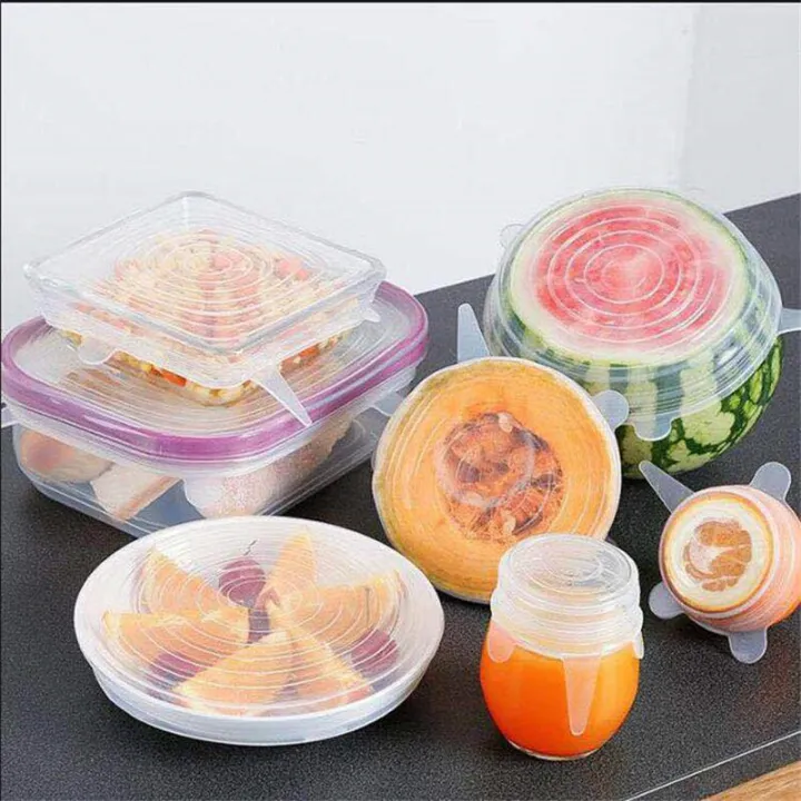 6Pcs%20Reusable%20Silicone%20Stretch%20Lids%20Kitchen%20Food%20Storage%20Wraps%20Cover%20Various%20Silicone%20Bowl%20Cover%20For%20Microwave%20Oven%20-%20Kitchen%20Rack%20-%20Image%209