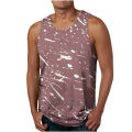 Human 3D Geometric Print Bodybuilding Gym Vest Oversized Sleeveless Tshirt Fitness Clothing Sportwear Muscle Tank Tops.