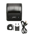 80mm Thermal Printer BT4.2 Connection 50 to 80mm/s 20PI ESC POS Compatible Type C Shipping Label Printer 100‑240V US Plug.