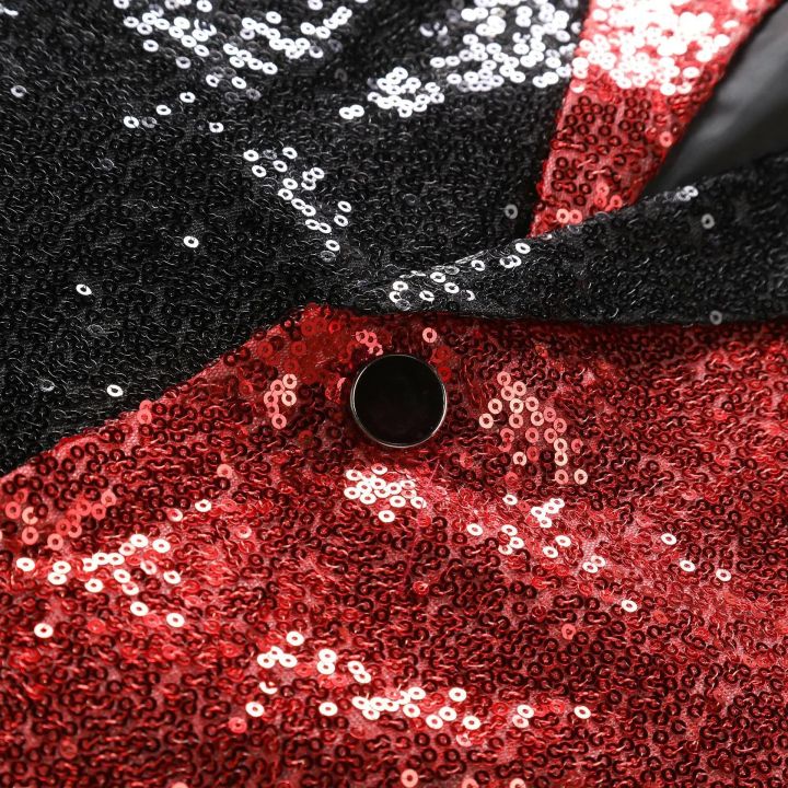 Mens%20Black%20Silver%20Sequins%20Tuxedo%20Blazers%20Stylish%20Shiny%20Shawl%20Lapel%20One%20Button%20Blazer%20Suit%20Jacket%20Men%20Disco%20Party%20Stage%20Costume%20-%20Image%205