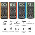 Professional Multimeter Digital Multimeter Tester Manual Range Voltage Meter True RMS Transistor Tester Electrician Tool. 