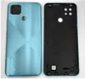 Realme C21 - ( Plastic ) Casing / Back Shell / Back Panel / Battery Cover / Back Door / Back Replacement Part with Button.