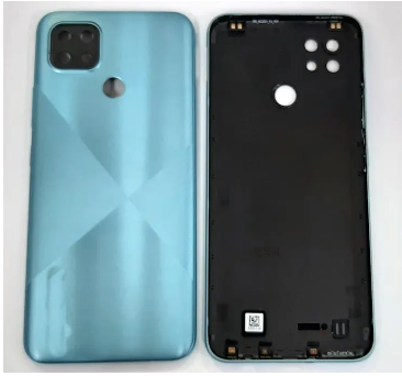 Realme C21 - ( Plastic ) Casing / Back Shell / Back Panel / Battery Cover / Back Door / Back Replacement Part with Button