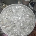 【happy one】50g Natural White Clear Quartz Crystal Stone Rock Polished Gravel Specimen natural and minerals. 
