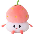 Strawberry Steamed Bun Plush Pillow Doll Sofa Bed Cute Doll Wholesale. 