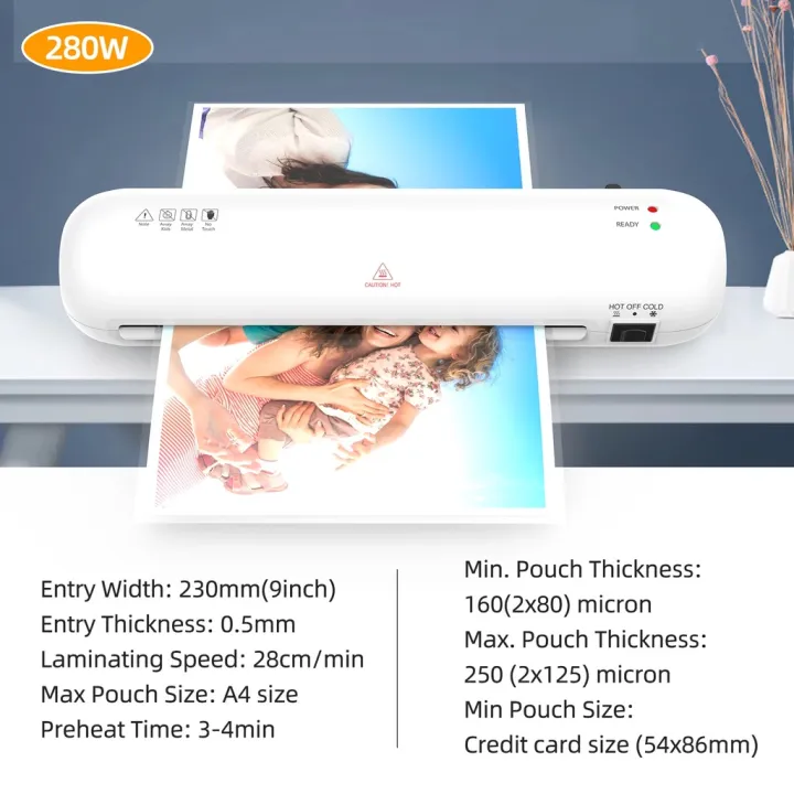 SL280%20Laminator%20A4%20HOT/COLD%20Laminating%20Machine%20FREE%2010%20SHEETS%20LAM%20FILMS%20-%20Image%206