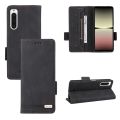 For Sony Xperia 10 V Magnetic Clasp Flip Leather Phone Case. 