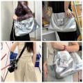 Hobos Bag Included Purse PU Leather Soft Shoulder Bag Fashionable Designer Crossbody Bag for Casual Outing Fashion Accessory Women’s Fashion Daily Wear Street Style.