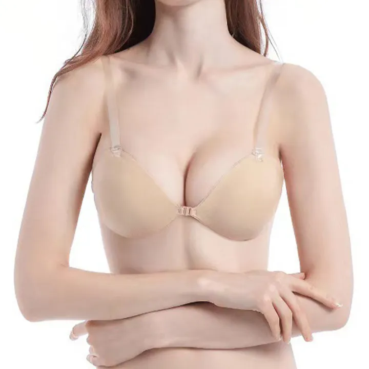 Strapless%20lingerie%20for%20women%20anti%20slip%20wrap%20chest%20gathering%20small%20chest%20strapless%20beautiful%20back%20bra%20thin%20style%20Bra%20-%20Image%206