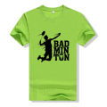 Understated -Choice and Remark -T-Shirts for Badminton Lovers - T Shirt- Avant-garde Preferble - Low Hassle and Maintanance.