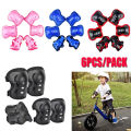 6pcs/set Kids Boy Girl Safety Helmet Knee Elbow Pad Sets Children Cycling Skate Bicycle Helmet Protection Safety Guard.