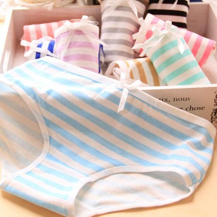 Blue%20and%20White%20Striped%20Underwear%20Supplies%20Pure%20Cotton%20Super%20Cute%20Japanese%20Cute%20Girl%20Fat%20Underwear%20AnimecosCross-Dressing%20-%20Image%205