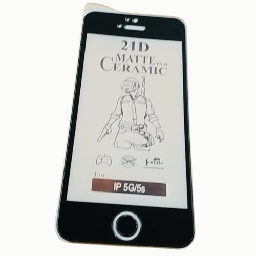 Matte Ceramic Film Screen Protector I iPHONE 5 / iPHONE 5s I Unbreakable Flexible Ceramic Matte Finishing Display Protector (Not a GLASS)