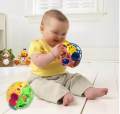 Funny Bendy Ball Baby Toddler Music Bell Infant Educational Toys (Random Color). 
