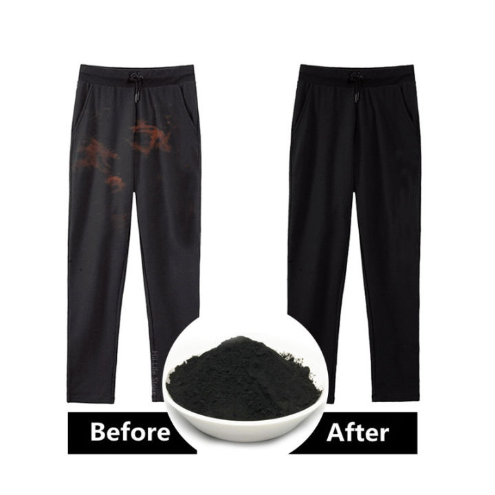 Fabric Dye Dying Black Jeans Black Again 200/500g Black Color