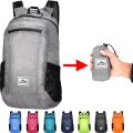 18L Portable Foldable Backpack Folding Mountaineering Bag Ultralight Outdoor Climbing Cycling Travel Knapsack Hiking Daypack. 