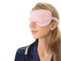 Soft 100% Pure Silk Portable Travel Sleep Eye cover/ Double-Sided Natural Sleeping Eyeshade / Women Sleeping Eyes Cover / Men Blindfold /. 