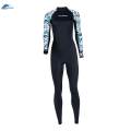 Women Wetsuit Scuba Diving Suit Cold Feel, Back Zip Dive Skins Wet Suit Swimsuit XXL Black. 
