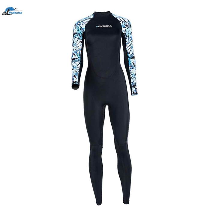 Women%20Wetsuit%20Scuba%20Diving%20Suit%20Cold%20Feel,%20Back%20Zip%20Dive%20Skins%20Wet%20Suit%20Swimsuit%20XXL%20Black%20-%20Image%202