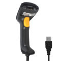 JR650 Wired Barcode Scanner Handheld Wechat Scanner Reader for Mobile Payment Computer Screen Supermarket Retail Store Warehouse. 