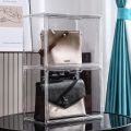Transparent Bag Storage Box Hand-Made Display Box Magnetic Luxury Storage Bag Dustproof and Mildew-Proof Storage Cabinet. 