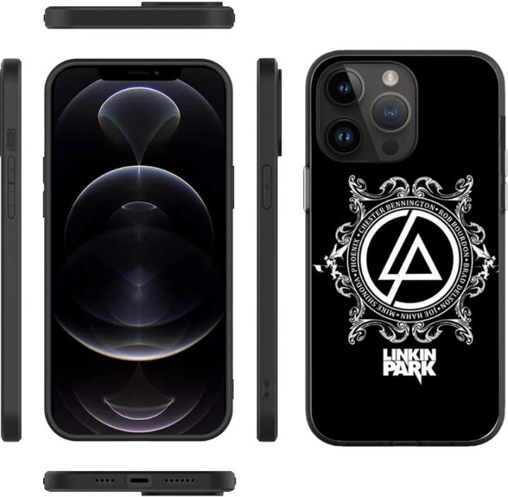 L-Linkin%20Park-K%20Phone%20Case%20For%20iPhone%2015%2014%2013%2012%2011%20X%20XR%20XS%20XSMAX%208%207%20Plus%20Mini%20Pro%20Max%20Soft%20Black%20Phone%20Cover%20-%20Image%204