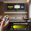 RF 433Mhz Wireless Remote Control Dimmer Light Switch DC 5V 6V 12V 24V 36V 72V Mini Receiver for Light LED Brightness Adjustment. 