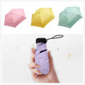 Mini Pocket Umbrella Portable Flat Rainy Umbrellas Parasol Folding Sun Umbrella Mini Umbrella Women Girls Traveling Rain Gear.