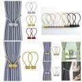 1 Pair Magnetic Curtain Buckle Modern Curtain Tie Backs Curtain Holder Curtain Decoration Multi-colors Living Room Accessories. 