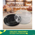 10" inch Round Shape Food Grade Plastic Cake Box. 