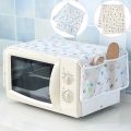 Microwave Oven Dust Cover Waterproof Oven Cover Kitchen European Oil-proof Cover Cloth. 