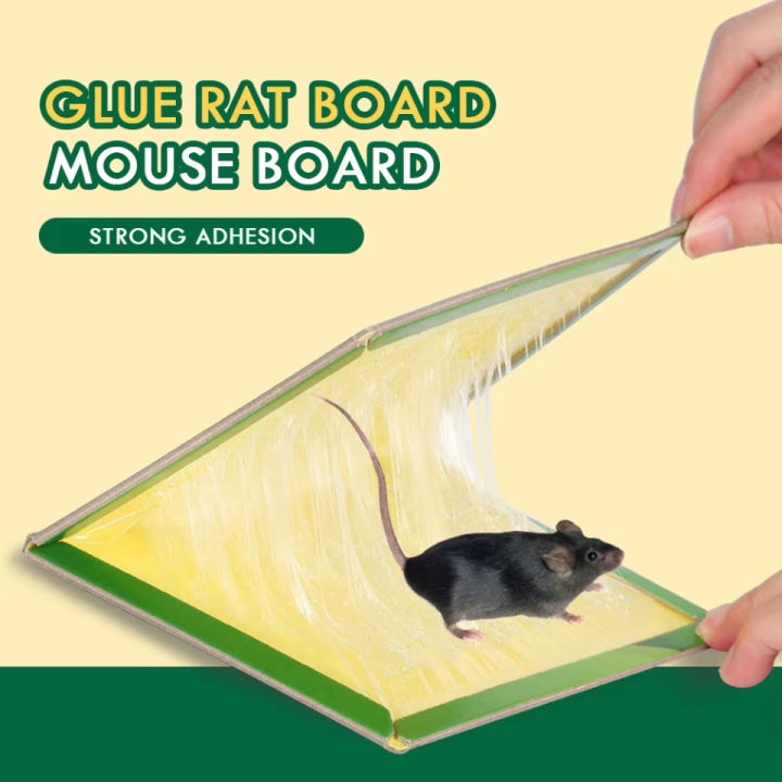 1/3/5PCS Mouse Board Sticky Rat Glue Mouse Trap Glue Board Mice Catcher Trap Non-toxic Pest Control Reject Mouse Killer Rat Traps