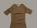 Girls T-Shirt Rib Fabric T-Shirt. 