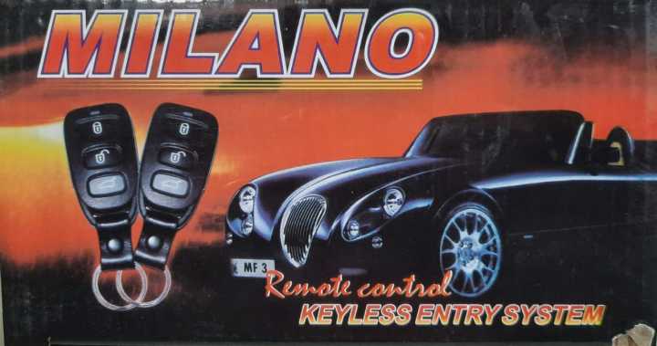Milano Roadrover Remote Control Keyless Entry System