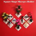 Wall Mounted square shape Showpiece holder for Indoor & Outdoor. Wall Fitting Craft Item flower rack. - Flower Vase - home decoration item. 