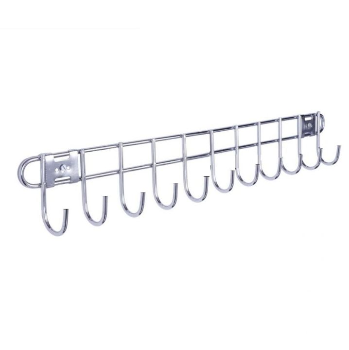 Stainless%20Steel%20Coat%20Hanger%20Hook%20Rail%2010%20Hooks%20Wall%20Mount%20Shelf%20Rack%20for%20Kitchen%20N%20Bathroom%20Towel%20Clothes%20Hanger%20Rack%20Hook%20Rail%20-%20Hanger%20-%20Image%206