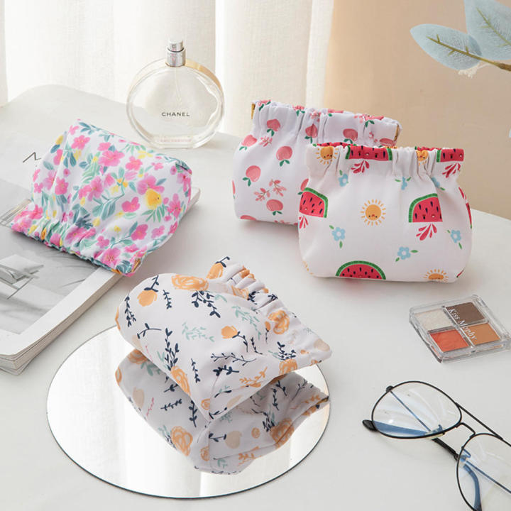 Cosmetic Bag Set Sanitary Napkin Bag Makeup Bag Lipstick Bag Organizer Pouch Bag